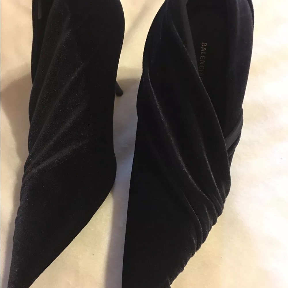 Balenciaga Drape Knit Jersey Pumps Shoes SZ 36.5 NEW $1,090.00 - Picture 5 of 7